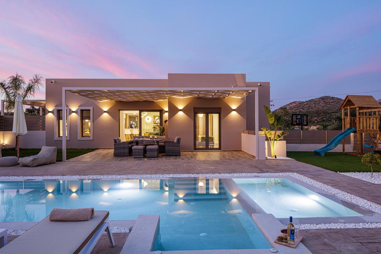 Koin Villa Sunrise, With Heated Pool & Whirlpool Perama  Exterior foto